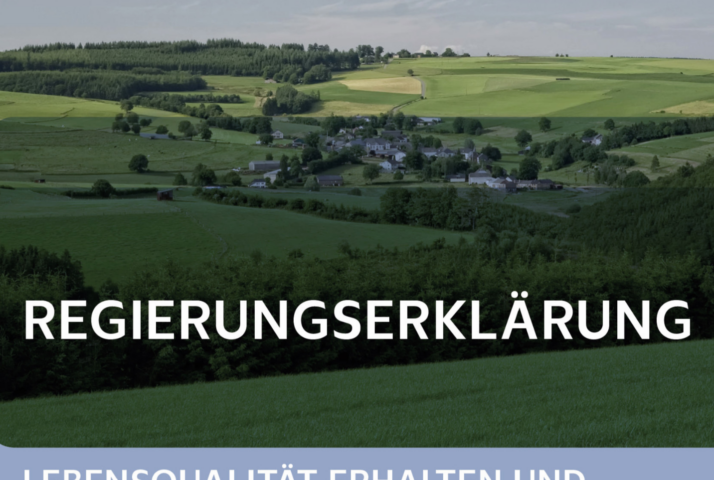 Titelbild Regierungserklärung